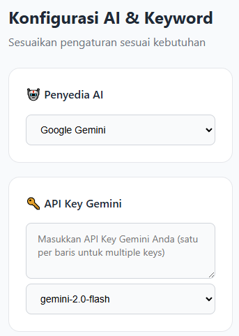 Multiple API Keys Support